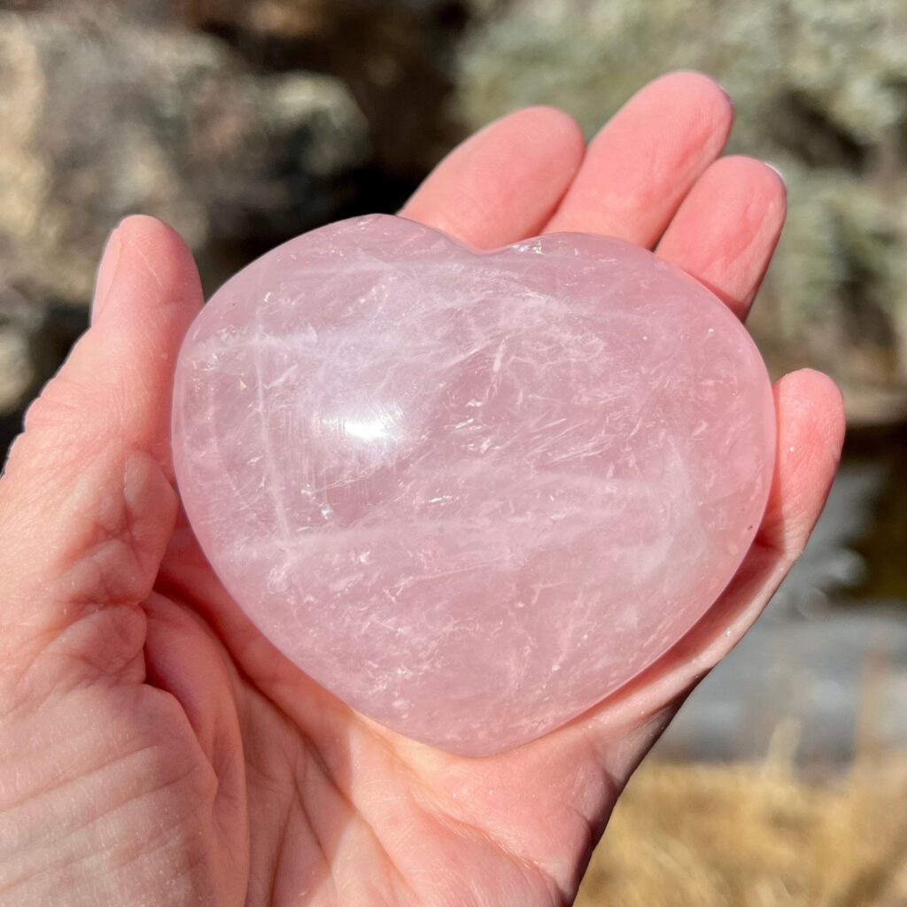 Heart Chakra Stone Rose Quartz 1